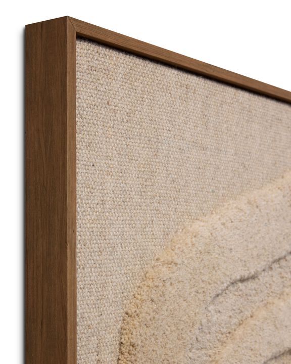 Oyster Of My Eye Beige/Beige 2'8"x3'2" Wall Art